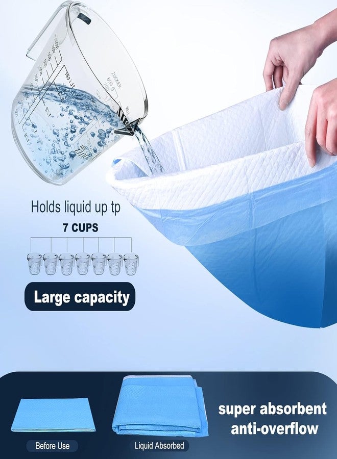 KsPups 6 Layers Heavy Absorbent XL 60*90" Pet Training Dog Pee Pads, Large Polymer Leak-Proof Quick Dry Puppy Pee Pads, Disposable Pee Pads for Dogs Cats Rabbit I Pack Of-10 PCS - Image 5